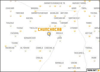 map of Chunchacab