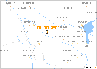 map of Chunchayoc