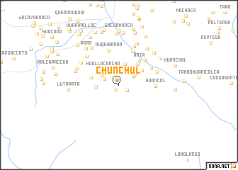 map of Chunchul