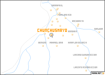 map of Chunchusmayo