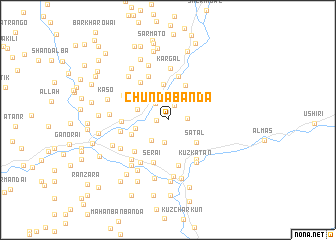 map of Chunda Bānda