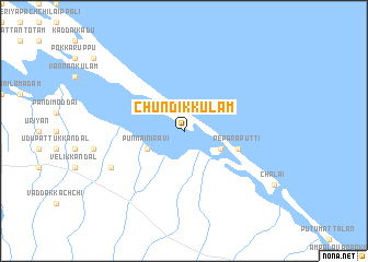 map of Chundikkulam