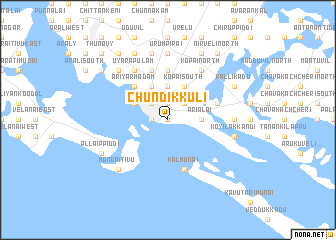 map of Chundikkuli