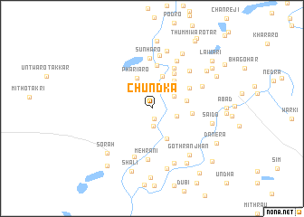 map of Chundka