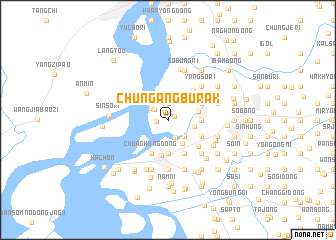 map of Chungangburak