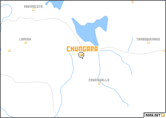 map of Chungará