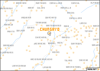 map of Chungayo