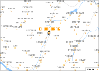 map of Chungbang