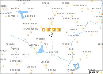 map of Chungbok