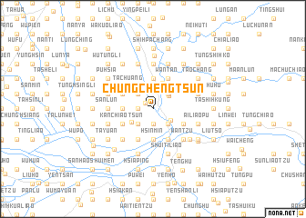 map of Chung-cheng-ts\