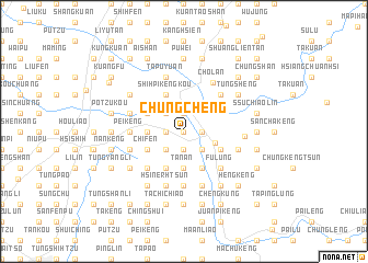 map of Chung-cheng