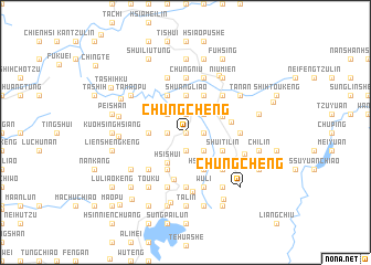 map of Chung-ch\