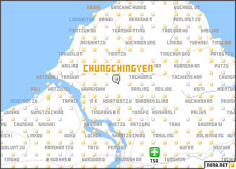 map of Chung-ch\