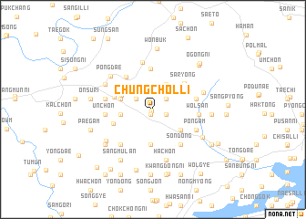 map of Chungch\