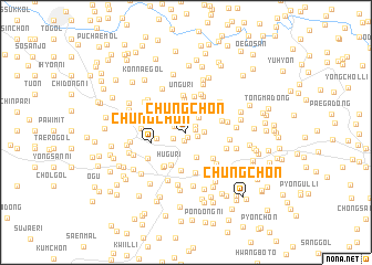 map of Chung-ch\