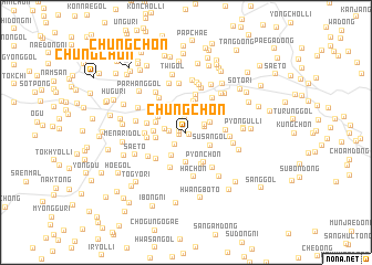 map of Chung-ch\