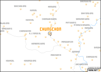 map of Chung-ch\