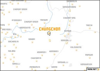 map of Chung-ch\