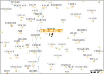 map of Chungch\