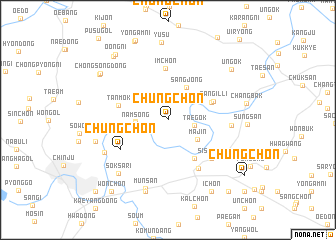 map of Chung-ch\