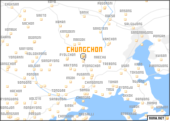 map of Chung-ch\