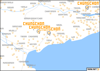 map of Chung-ch\