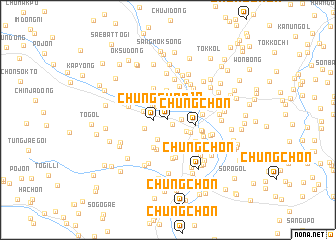 map of Chung-ch\