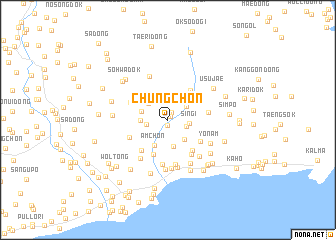 map of Chung-ch\