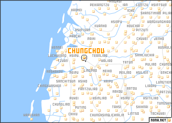 map of Chung-chou