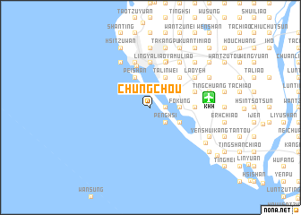 map of Chung-chou