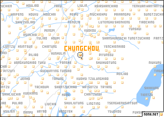 map of Chung-chou