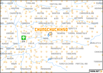 map of Chung-ch\