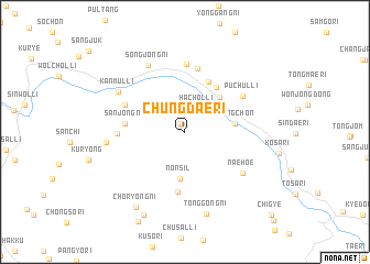 map of Chungdae-ri