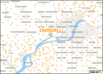 map of Chungdal-li