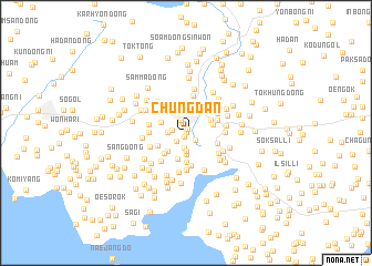 map of Chungdan