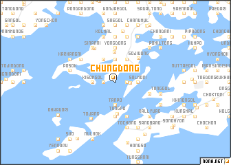 map of Chung-dong