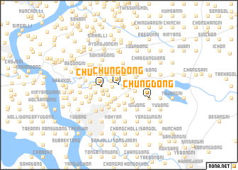 map of Chung-dong