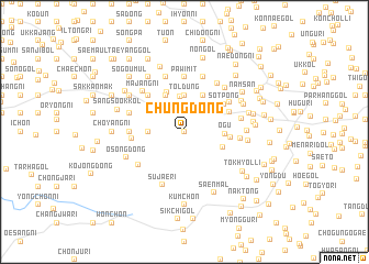 map of Chung-dong