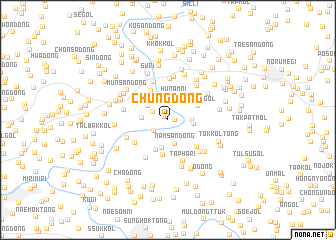 map of Chung-dong