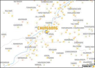 map of Chung-dong