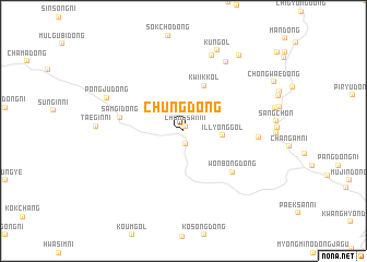 map of Chung-dong