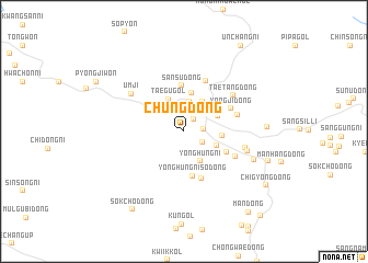 map of Chung-dong