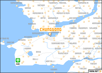 map of Chung-dong