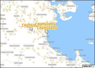 map of Chung-dong