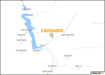 map of Chung-dong