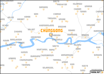 map of Chung-dong