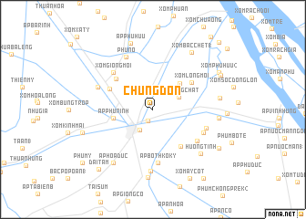 map of Chung Ðôn