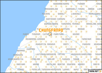 map of Chung-fan-p\