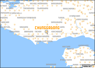 map of Chungga-dong