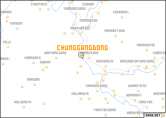 map of Chunggang-dong